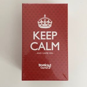 Breaking Games | Keep Calm and Game On | 18+